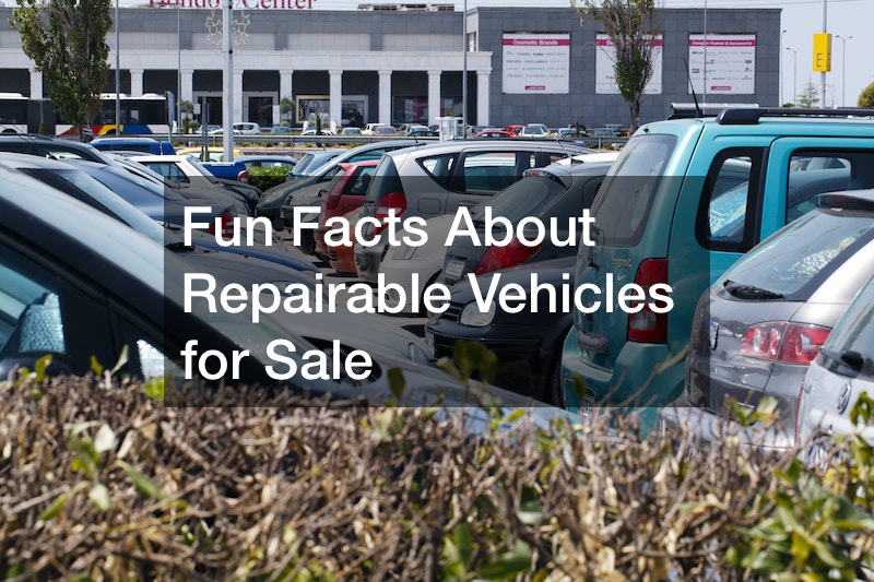 Fun Facts About Repairable Vehicles for Sale