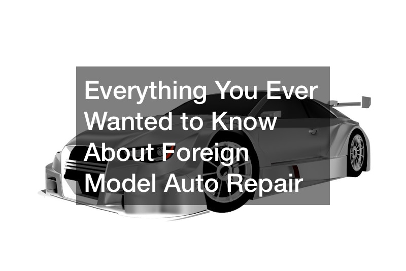 Foreign model auto repair guide