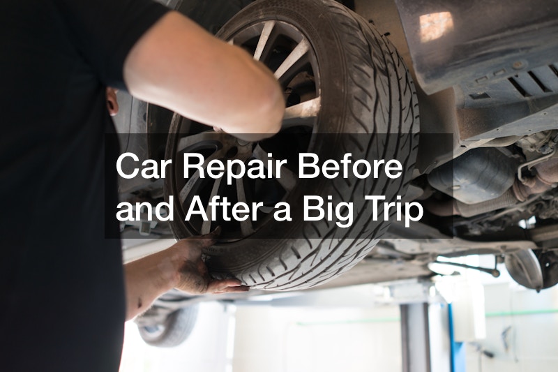 Car Repair Before and After a Big Trip