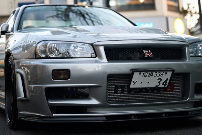 a Nissan GT-R