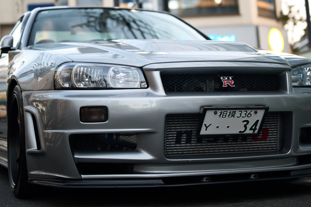 a Nissan GT-R
